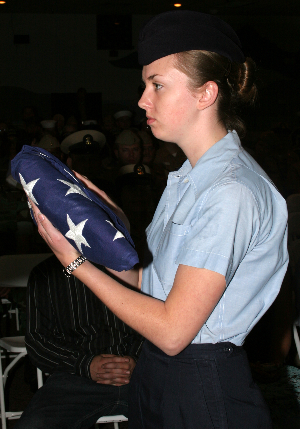 Retirement Ceremony at Naval Hospital in Bremerton, Washington in 2008.